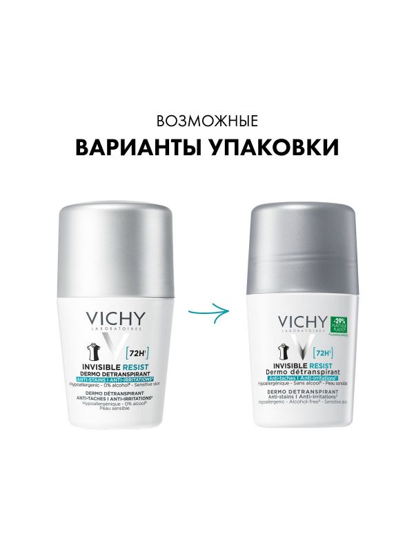 Vichy (виши) дезодорант invisible 50мл (Vichy laboratoires)