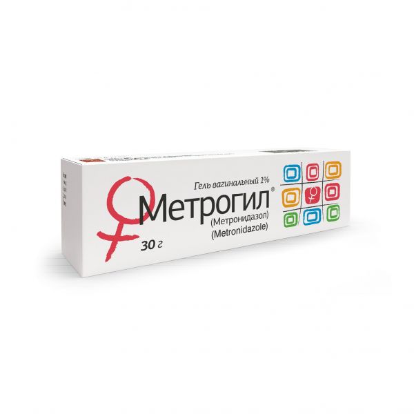 Метрогил 1% 30г гель ваг. №1 туба  аппликатор (Unique pharmaceutical laboratories_1)
