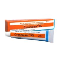 Стелланин 3% 20г мазь д/пр.наружн. №1 туба (ФАРМПРЕПАРАТ ООО)