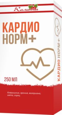 Калинка бальзам кардионорм+ 250мл (ГРИН САЙД ООО_2)