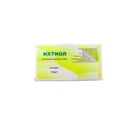 Ихтиол 200мг супп.рект. №10 (ТУЛЬСКАЯ ФФ)