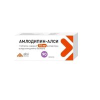 Амлодипин 10мг таб. №90 (АЛСИ ФАРМА)