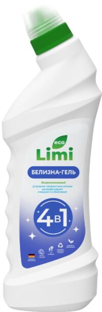 Лими белизна-гель 750л 4 в 1 (ФАБРИК ПРОДАКШН ООО)