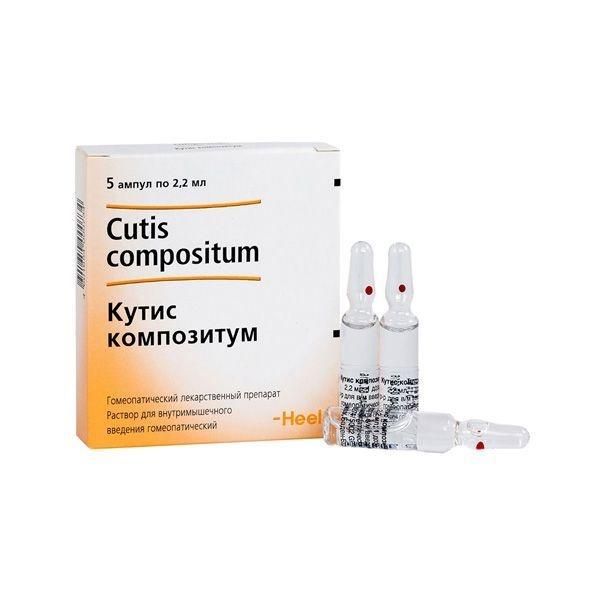 Кутис композитум 2.2мл р-р д/ин.в/м.гомеоп. №5 амп. (Biologische heilmittel heel gmbh_2)