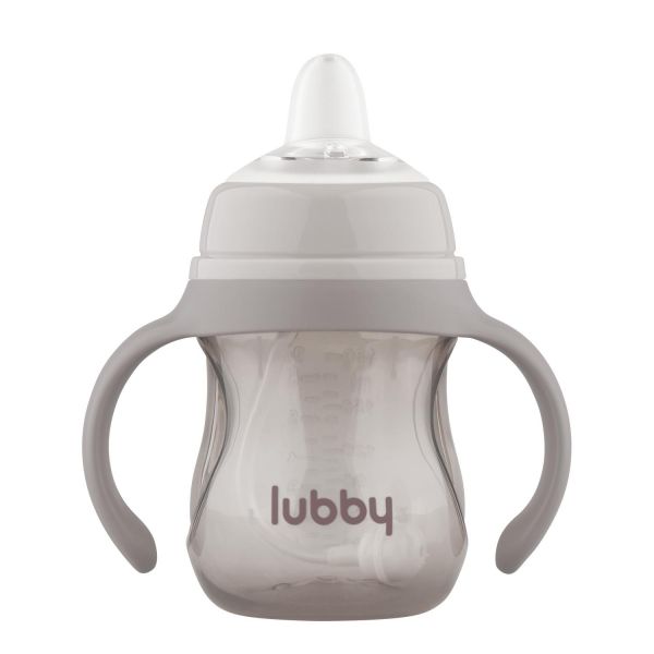 Lubby (Лабби) поильник-непроливайка 180мл с ручками мягк.носик 30991 (Gold list ag)