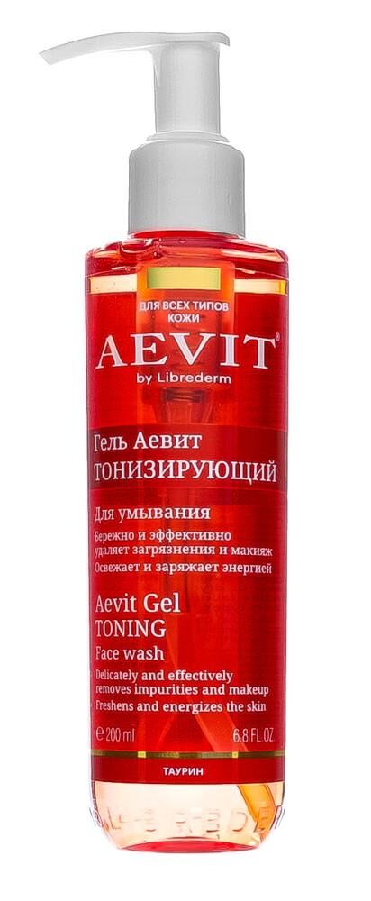 Libriderm (Либридерм) аевит 200мл гель д/умывания тонизирующий (Биофармлаб ооо)