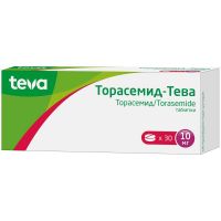 Торасемид 10мг таб. №30 (ТЕВА)