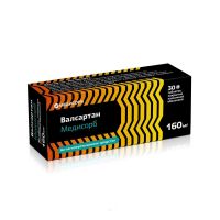 Валсартан 160мг таб.п/об.пл. №30 (МЕДИСОРБ)