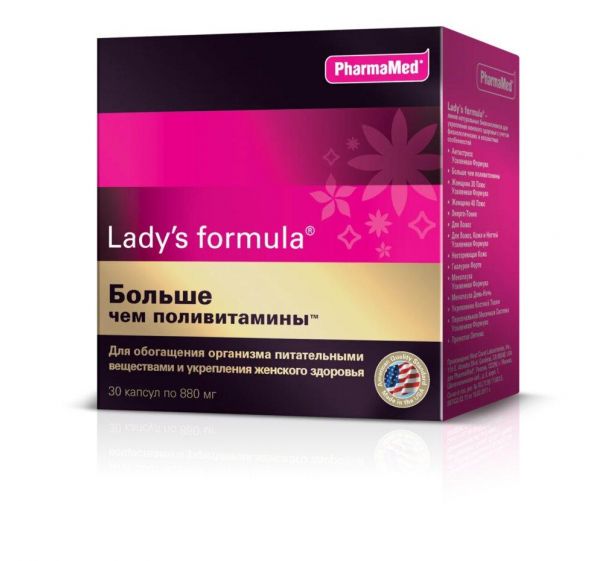 Lady's formula (Ледис формула) больше чем поливитамины капс. №30 (West coast laboratories inc.)