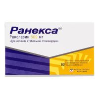 Ранекса 500мг таб.п/об.пл.пролонг. №60 (БЕРЛИН-ФАРМА)