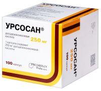 Урсосан 250мг капс. №100 (ПРО.МЕД.ЦС ПРАГА)