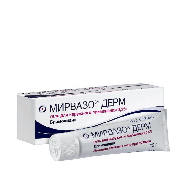 Мирвазо дерм 0,5% 30г гель д/пр.наружн. №1 туба (Galderma laboratoires)