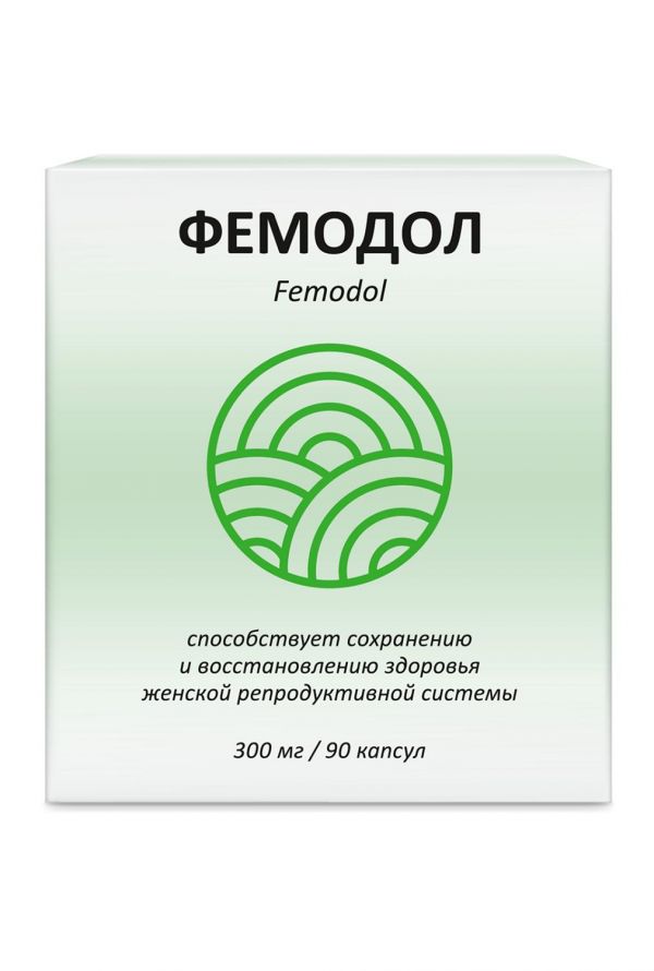 Фемодол капс. №90 по цене от 3371.56 руб в Екатеринбурге, купить Фемодол капс. №90 (Витамер ооо) в аптеке Фармленд, инструкция по применению, отзывы