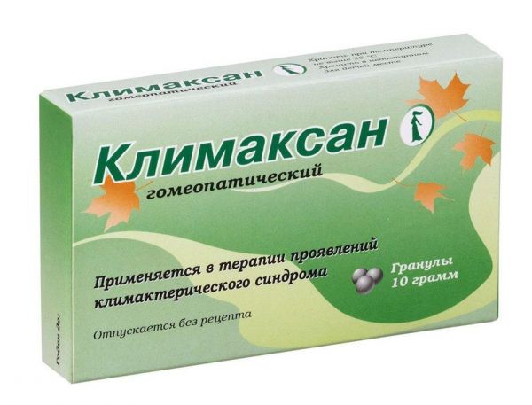 Климаксан 10г гран.гомеоп. №1 пак. (Материа медика холдинг нпф ооо)