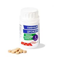 Дрожжи пивные с йодом таб. №100 (ЭККО ПЛЮС ООО)
