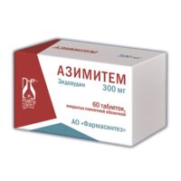 Азимитем 300мг таб.п/об.пл. №60 (ФАРМАСИНТЕЗ ГК)
