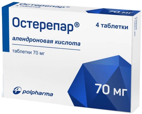 Остерепар 70мг таб. №4 (Polpharma pharmaceutical works s.a._2)