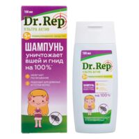 Dr. Rep (Доктор реп) средство педикулезное 100мл шампунь (МИРРОЛЛА)