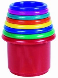 Курносики игрушка чудо-пирамидка стаканчики 27002 (МИР ДЕТСТВА)