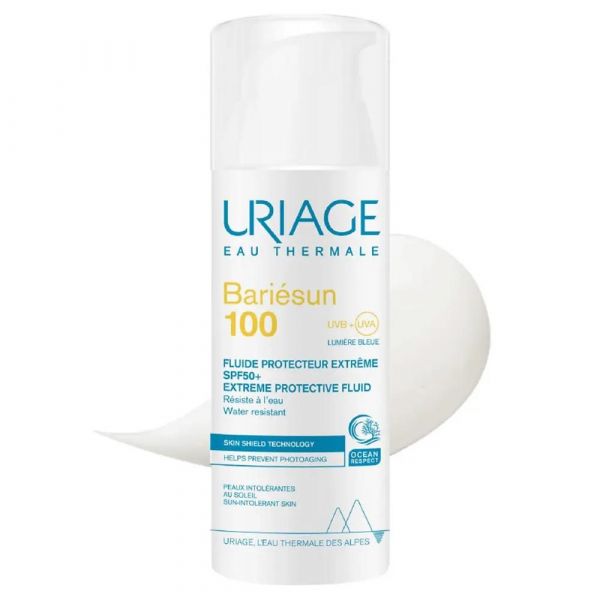 Uriage (урьяж) барьесан 100 эмульсия spf50+ экстем.защита 50мл (Dermatologiques d’uriage laboratoires)