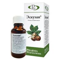 Эскузан 20мл р-р д/пр.внутр. №1 фл.-кап. (ЭСПАРМА)