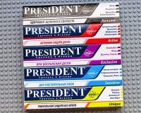 President (президент) зубная паста уайт 50мл (BETAFARMA S.P.A.)