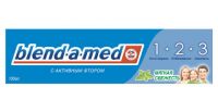 Blend-a-med (Бленд-а-мед) зубная паста тройное действие 1-2-3 100мл мягкая свежесть (ПРОКТЕР ЭНД ГЕМБЛ)