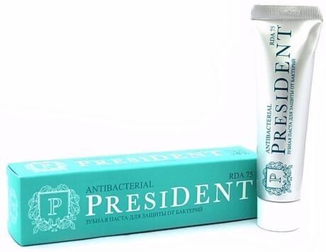 PresiDent (Президент) зубная паста антибактериальная 50мл (Betafarma s.p.a.)