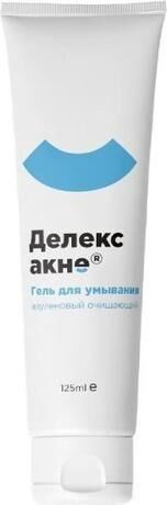 Делекс акне гель для умывания очищающий азуленовый 125мл (ХЕЛСИКО ООО/ ХЕЛСИ-ГЕЛЬ ООО)