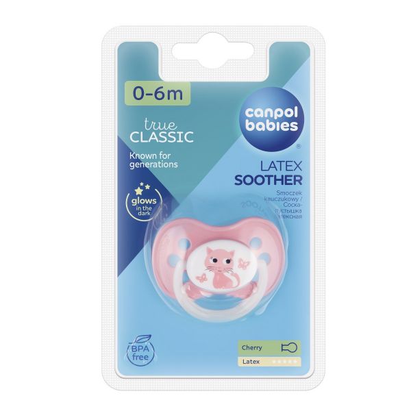 Canpol (Канпол) соска-пустышка animals №1 латекс кругл. 0-6 мес. 22/593 (Canpol sp. z o.o.)