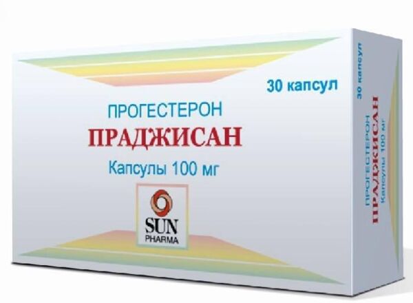 Праджисан 100мг капс. №30 (Sun pharmaceutical industries ltd.)