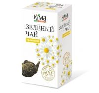 Kima (Кима) чай черный байховый листовой высшего сорта 50г с ромашкой (СОЛНЦЕ АЛТАЯ)