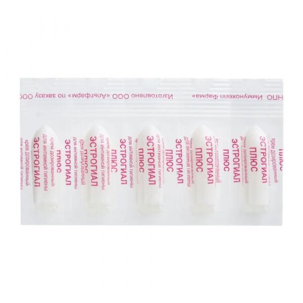 Эстрогиал плюс крем д/интимной гигиены №10 (Альтфарм ооо)