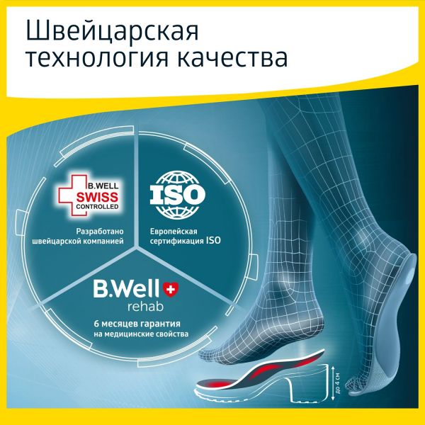 Стельки ортопедические fw-601 р.45 (B.well limited)