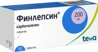 Финлепсин 200мг таб. №50 (ТЕВА)