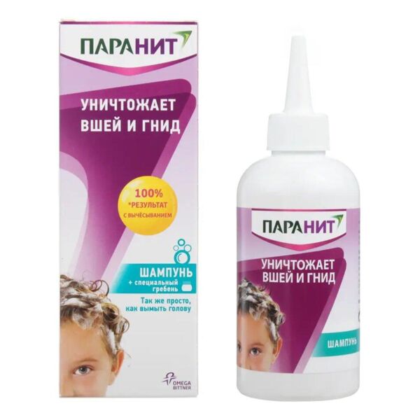 Паранит 200мл шампунь +расческа (Medgenix benelux n.v.)