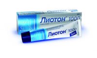 Лиотон 1000 100г гель д/пр.наружн. №1 туба (OMEGA PHARMA GMBH)