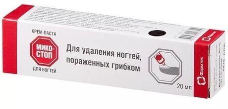 Микостоп крем-паста для ногтей 20мл (Зеленая дубрава зао)