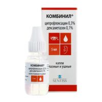 Комбинил 5мл капли глазн.,ушн. №1 фл.-кап. (СЕНТИСС ФАРМА)
