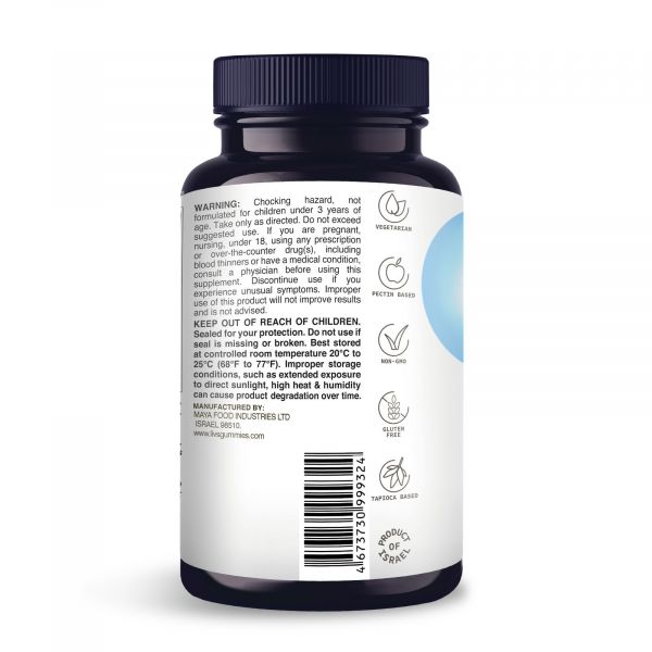 Ливс комплекс омега-3 для детей пастилки жев. №50 апельсин (Maya food industries ltd)