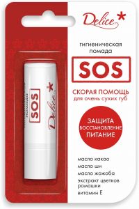 Delice (делис) помада гигиеническая 2,8г sos (АВАНТА АО)