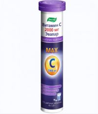 Витамин с 2000мг таб.шип. №15 туба (ЭВАЛАР)