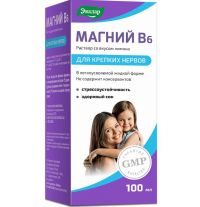 Магний b6 100мл р-р д/пр.внутр. №1 фл. (ЭВАЛАР)