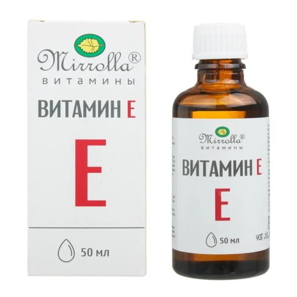 Витамин е 50мл бад (Мирролла ооо)