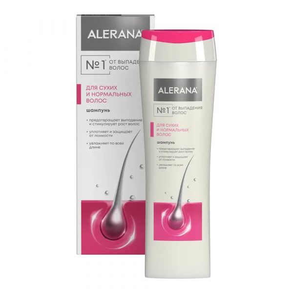 Alerana (Алерана) шампунь 250мл д/сух.и норм.волос (Вертекс ао_3)