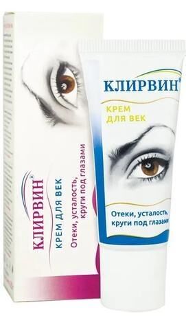 Клирвин крем для век усталость/отеки/круги 20мл (Реалкосметикс ао)