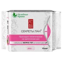 Секреты лан прокладки №10 на травах 3 капли (CHANGZHOU HUALIAN HEALTH DRESSING CO.)