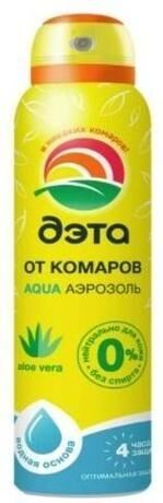 Дэта аква аэрозоль от комаров 150мл (Химик оао)