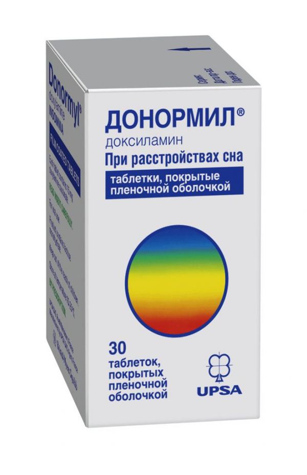 Донормил 15мг таб.п/об.пл. №30 (Upsa sas_1) - цены в Самаре, купить ...