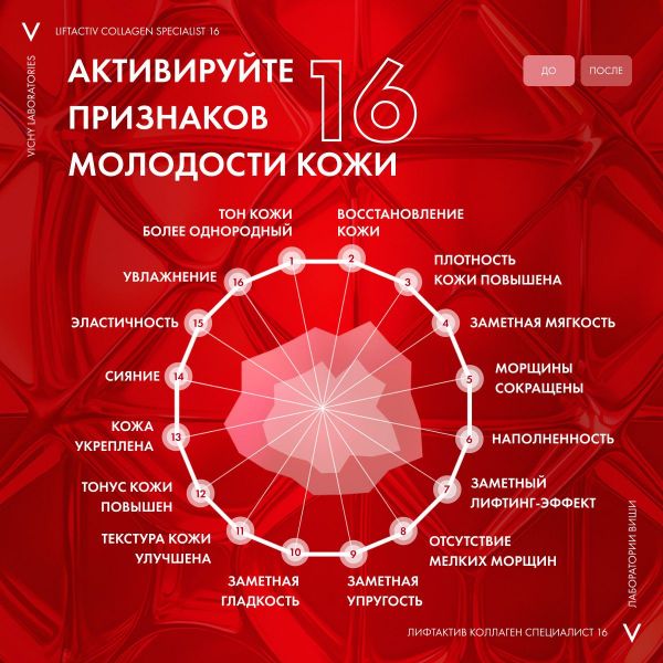 Vichy (виши) лифтактив коллаген ночной крем 50мл 2520 (Vichy laboratoires)